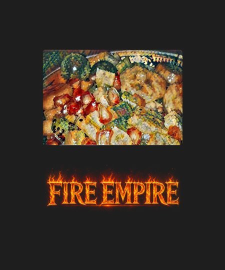 Fire Empire NFT Art Tee - Feast